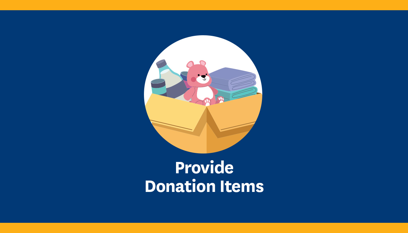 Provide Donation Items