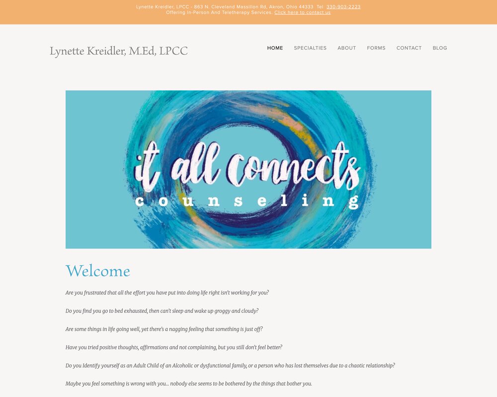 It All Connects Counseling