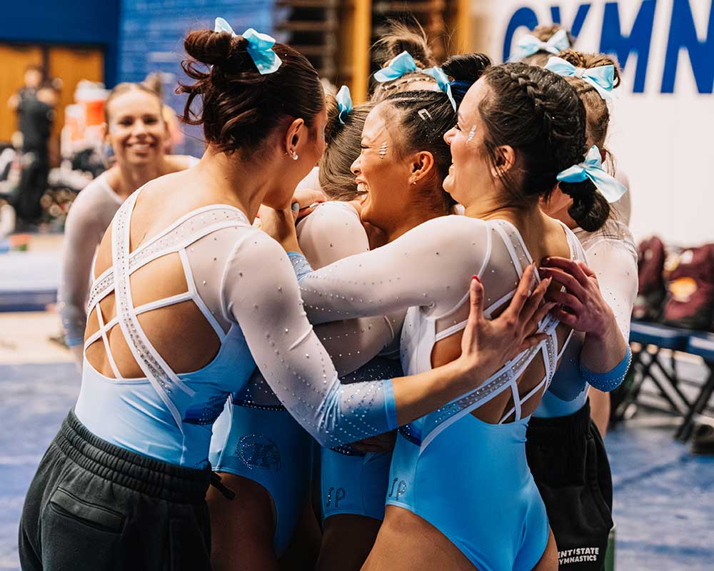 Team celebrates win