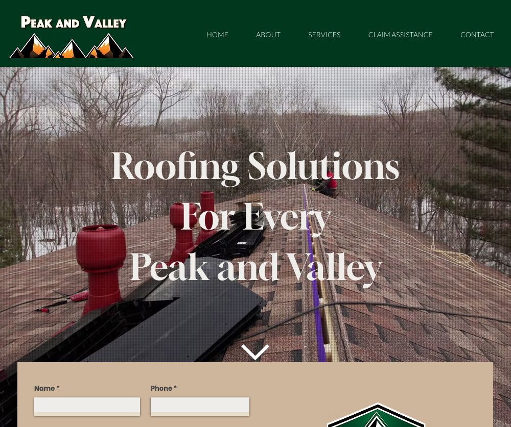Peak and Valley Roofing